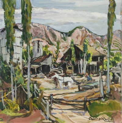 Old Ranch Mission Valley, c.1930 by Charles P. Reiffel
